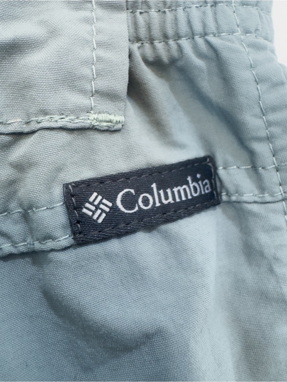 Columbia Nylon Cargo Hiking Shorts Womens S Sage Green